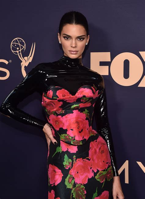 kendall jenner latex|Kendall Jenner Wore Black Latex To The Emmys.